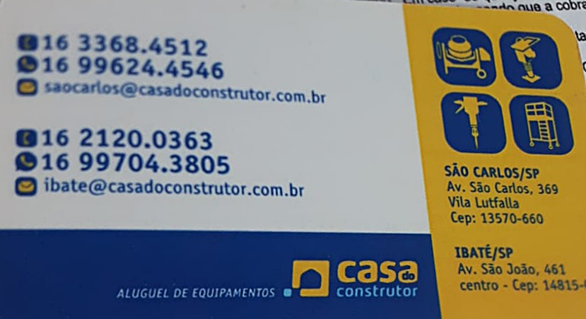 Anúncios - Casa Do Construtor